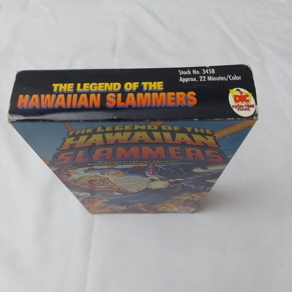 The Legend Of The Hawaiian Slammers VHS Rare 1994 DiC Toon-Time Video - Picture 5 of 6